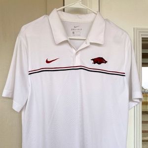Nike Men’s Arkansas Razorback Polo - Medium